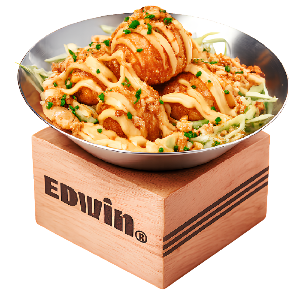 Crispy chicken balls